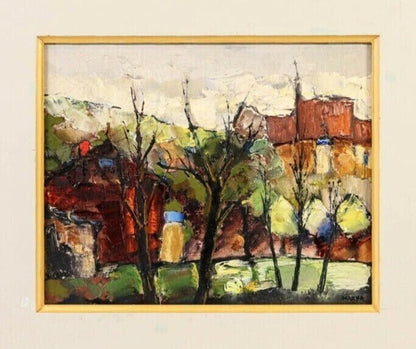Krzysztof Raczynski (Polish) 1991 Original Painting Oil On Canvas Signed Framed