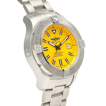 Breitling Avenger A17319101I1A1 Yellow Men'S Used Watch #2104