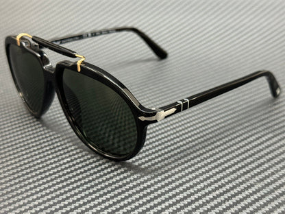 Persol Po0202S 95 31 Black Green Unisex 57 Mm