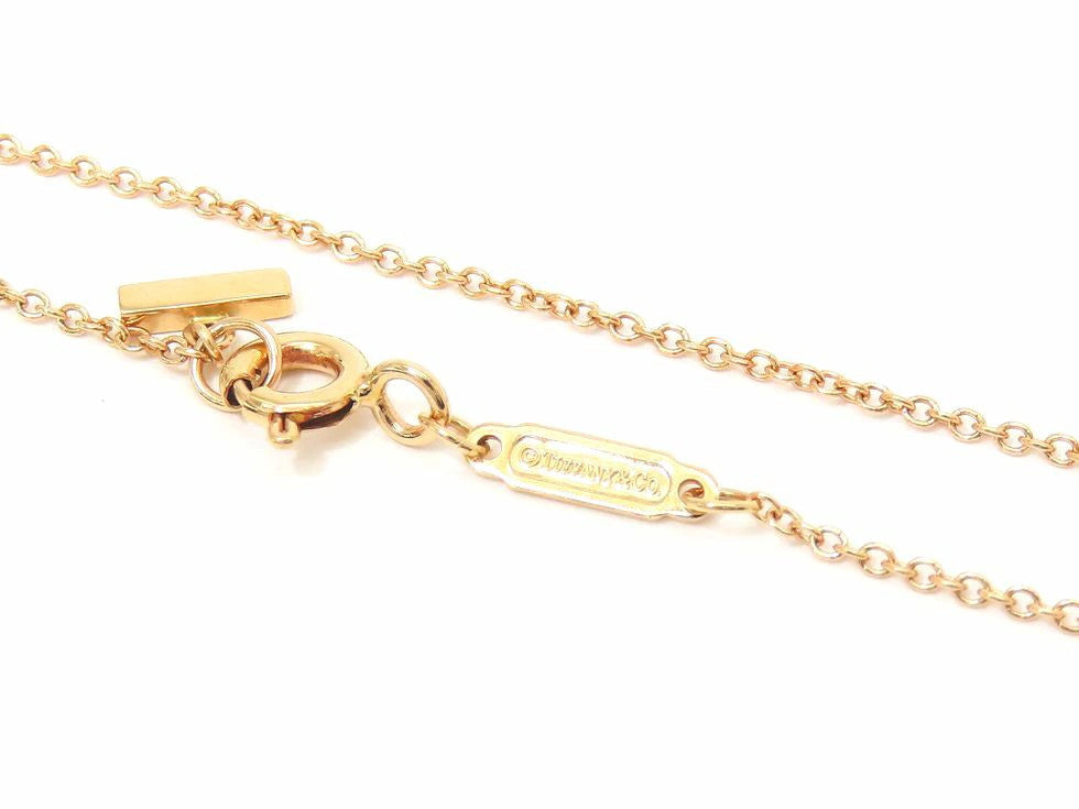 Tiffany & Co. 60011678 T Smile Small Necklace K18Rg