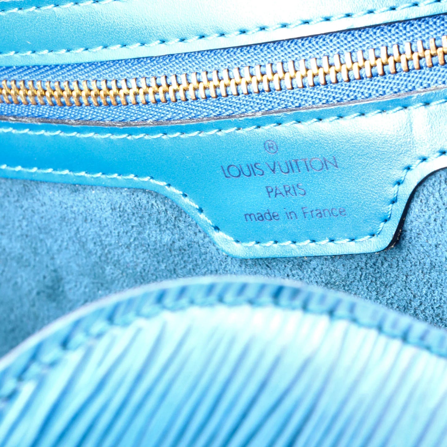 Louis Vuitton Lussac Handbag Epi Leather