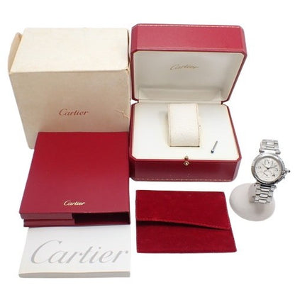 Cartier Pasha 38 Gmt Power Reserve W31037H3
