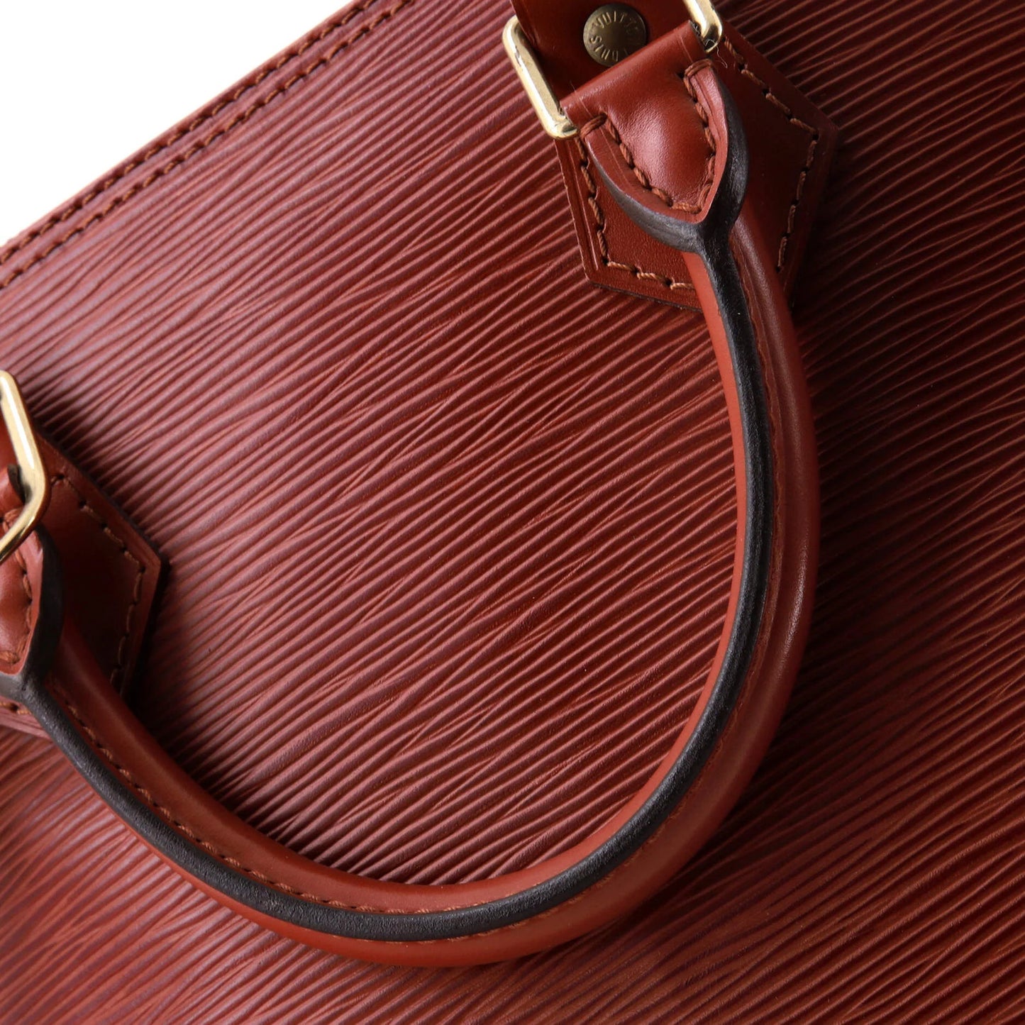 Louis Vuitton Vintage Alma Handbag Epi Leather Pm