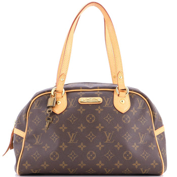 Louis Vuitton Montorgueil Handbag Monogram Canvas Pm