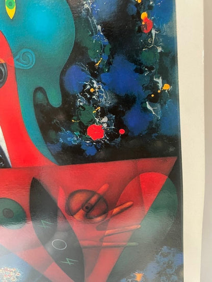 Alexander Sitnikov Concert 1991 Silk Screen Ap 57/100 Hand Signed Russian Art