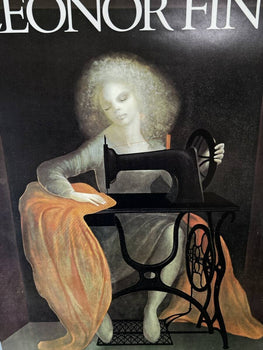 Leonor Fini Sewing Machine Poster, Used Condition