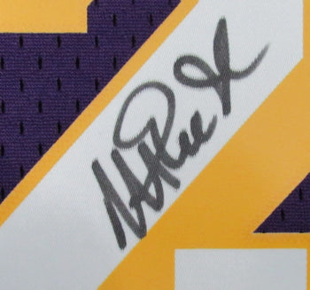 Magic Johnson Hof Autographed Mitchell & Ness