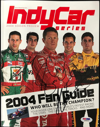 Tony Kanaan Scott Dixon Tomas Schecter Helio Castroneves Indy Series Program (Ps