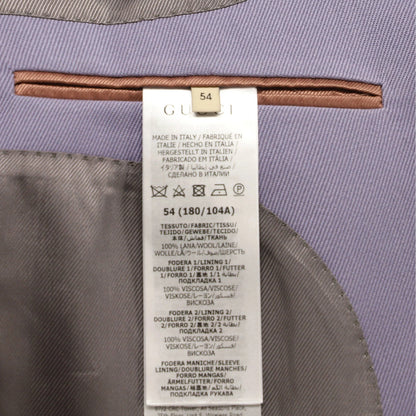 Gucci Men'S Double Breasted Blazer Wool