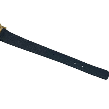 Piaget Dancer 90463 Black K18Yg/Leather Strap