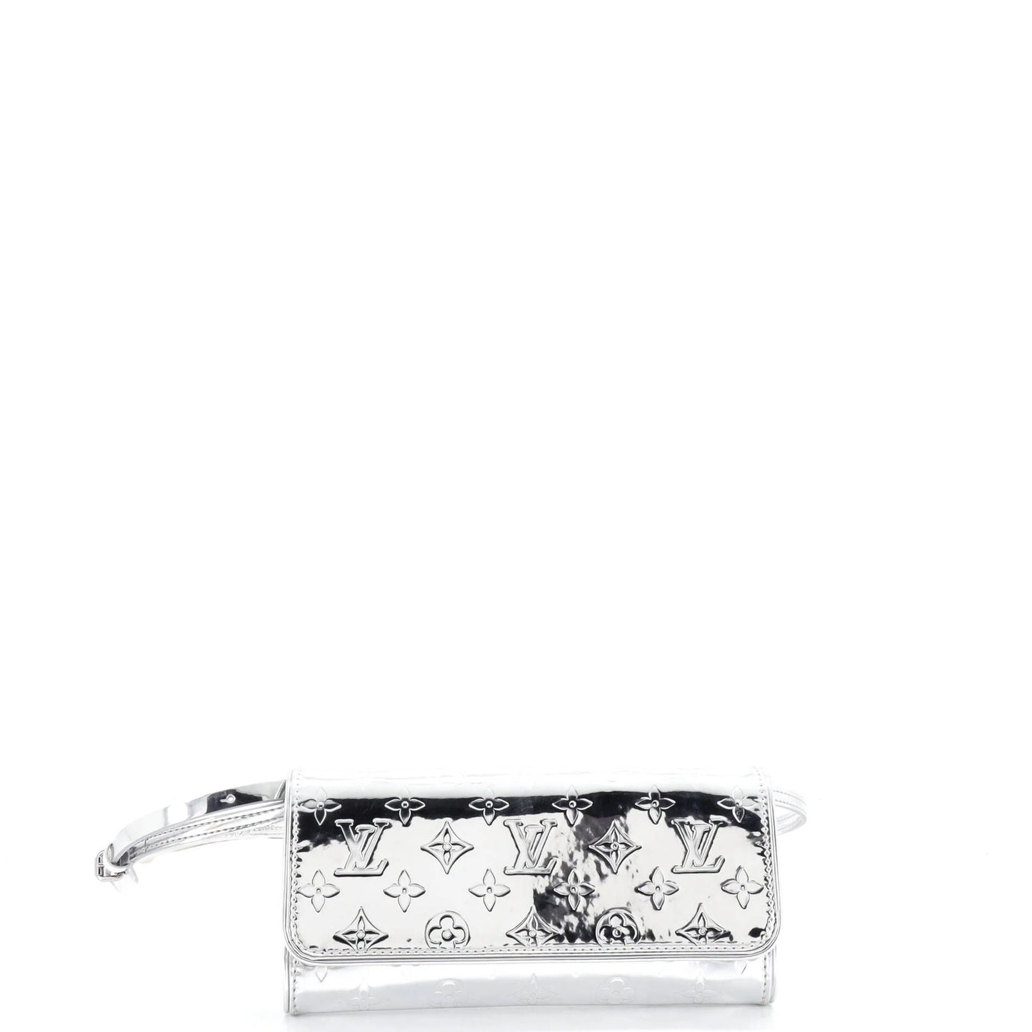 Louis Vuitton Twin Handbag Monogram Mirror Coated Canvas Gm