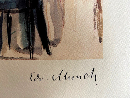 Edvard Munch 'Marat And Charlotte Corday' (Toulouse-Lautrec ^ Francis Bacon)