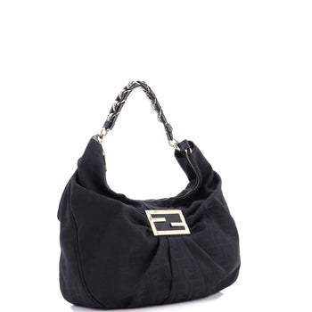 Fendi Mia Hobo Zucca Canvas Large