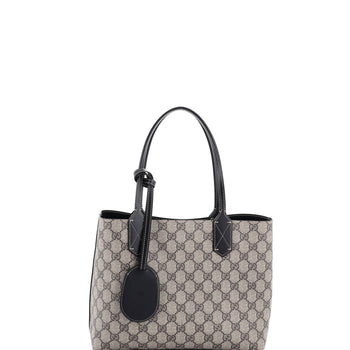Gucci Reversible Tote Gg Print Leather Small