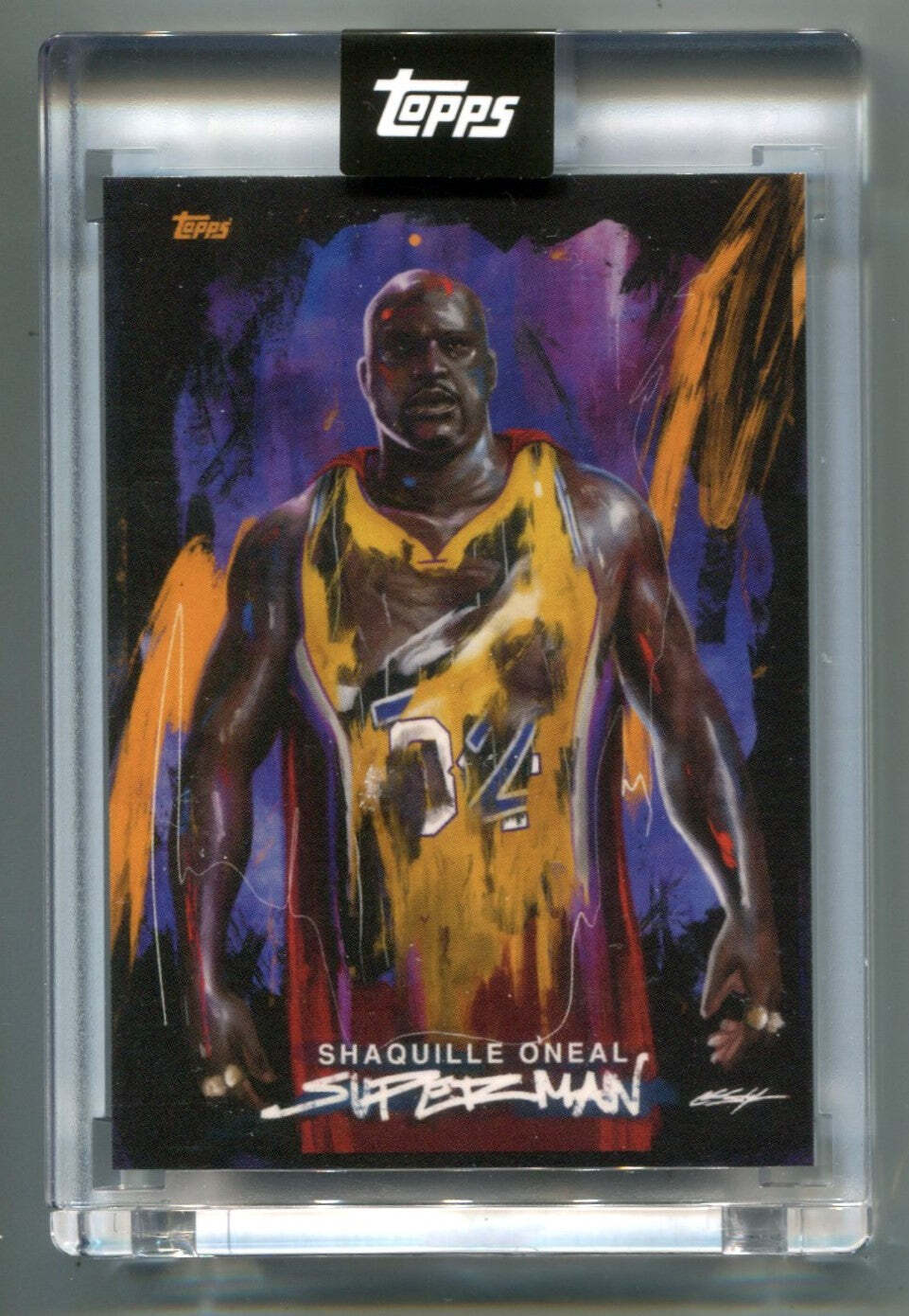 Shaquille O'Neal 2021 Topps #3 By Chuck Styles