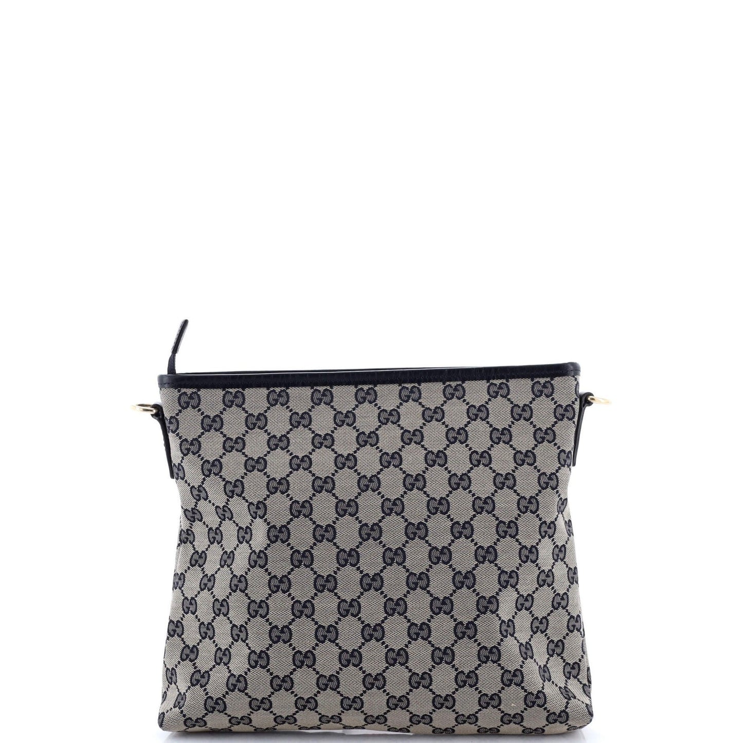 Gucci Front Pocket Web Messenger Gg Canvas Small