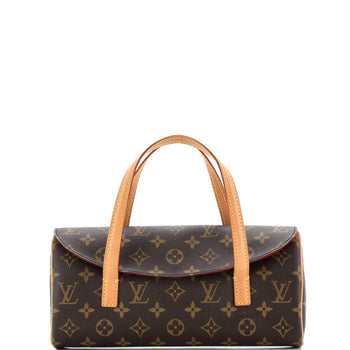 Louis Vuitton Sonatine Handbag Monogram Canvas