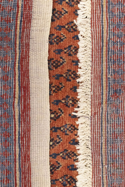 Semi-Antique Oriental Runner Rug Tribal Allover