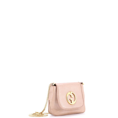 Gucci 1973 Chain Shoulder Bag Leather Small