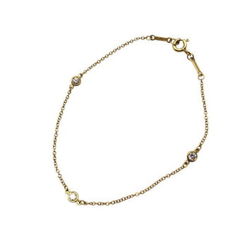 Tiffany & Co. Byzantine 3P Bracelet K18 Gold