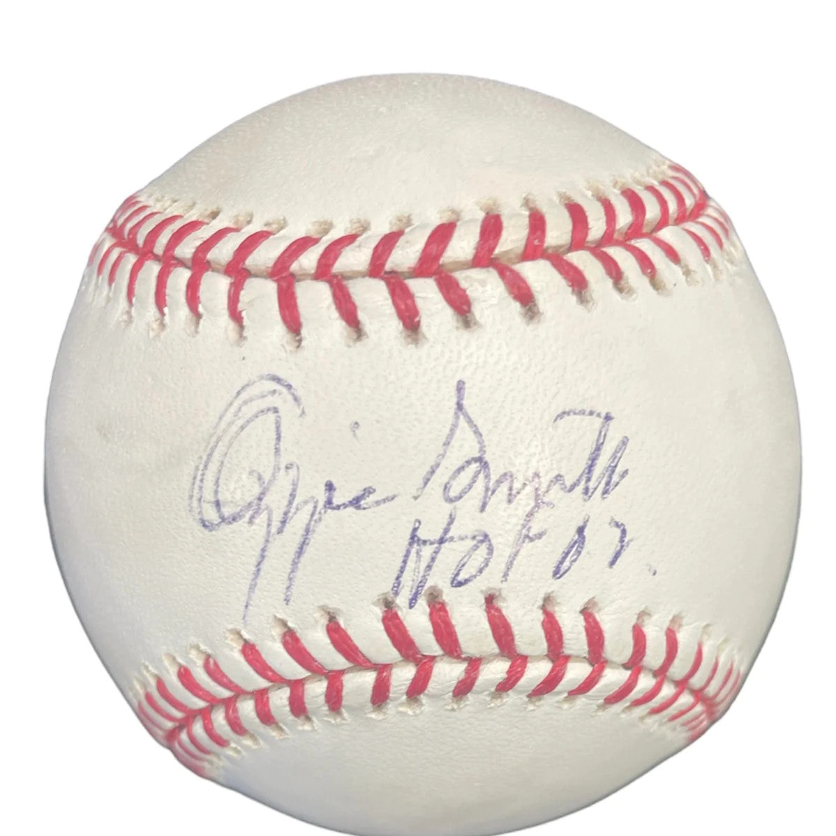 Ozzie Smith Autographed Official Major League Baseball (Jsa)