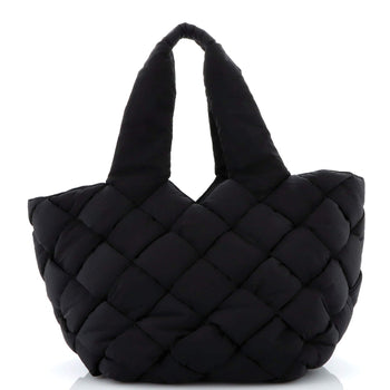 Bottega Veneta Cassette Paper Tote Intrecciato Nylon