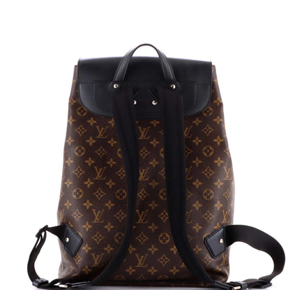 Louis Vuitton Palk Backpack Macassar Monogram Canvas