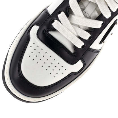 Prada Women'S Downtown Low-Top Sneakers Leather
