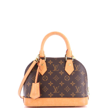 Louis Vuitton Alma Handbag Monogram Canvas Bb