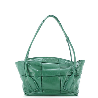 Bottega Veneta Arco Bag Maxi Intrecciato Leather Medium