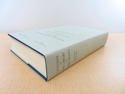 ?Catalogue Of The Library Of Piero Sraffa?, Edited By Giancarlo De Vivo, 2014