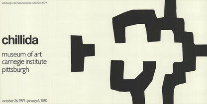 Eduardo Chillida Museum Of Art Carnegie Institute " Lithograph Ab