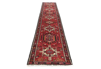 Vintage Tribal Oriental Runner Rug 2'5X12'0 ft