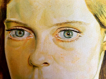 Lucian Freud Signed Coa Lithograph Numbered 275 (Edvard Munch)