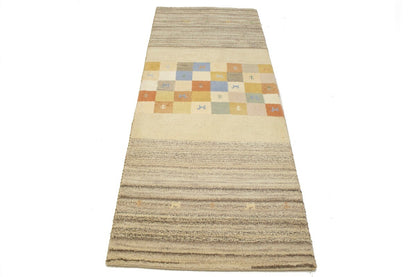 3X7 Ft Handmade Tribal Indo-Gabbeh Oriental