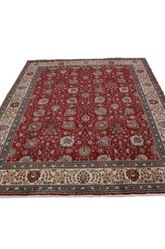 Rare Vintage Floral Traditional Rug Oriental