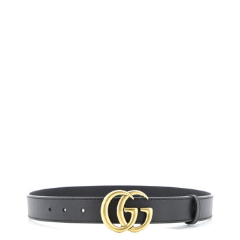 Gucci Gg Marmont Belt Leather Thin