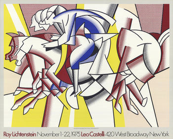 Roy Lichtenstein The Red Horse Man 
