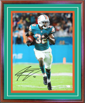 Kenyan Drake Autographed Framed 16X20 Photo (Jsa)