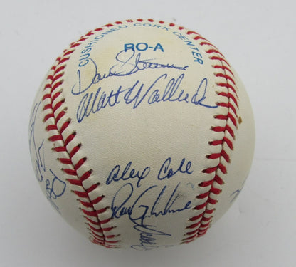 1994 Twins Team Signed/Auto (12) Oal Baseball Herb Carneal (Hof) 180647