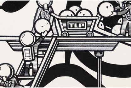 The London Police Tlp Here We Grow 2019 Signed Original Acrylic On Canvas 50Cm