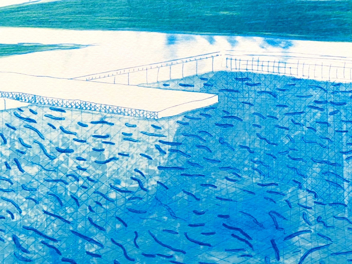 David Hockney Lithograph Coa Signed Numbered Limited 180