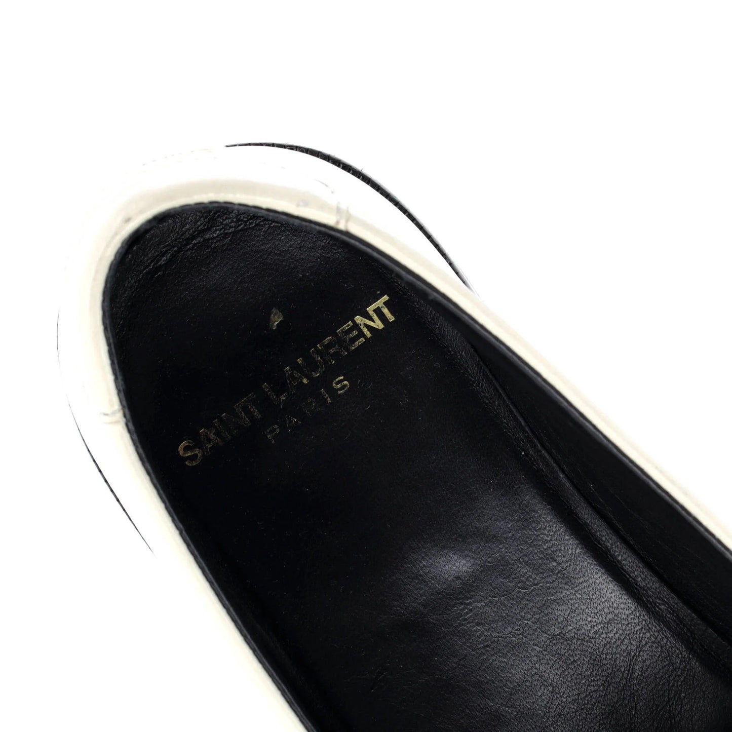 Saint Laurent Women'S Le Monogram Penny Loafers Leather