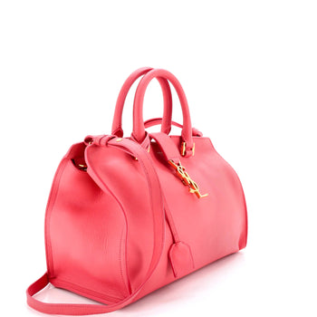 Saint Laurent Monogram Cabas Leather Small