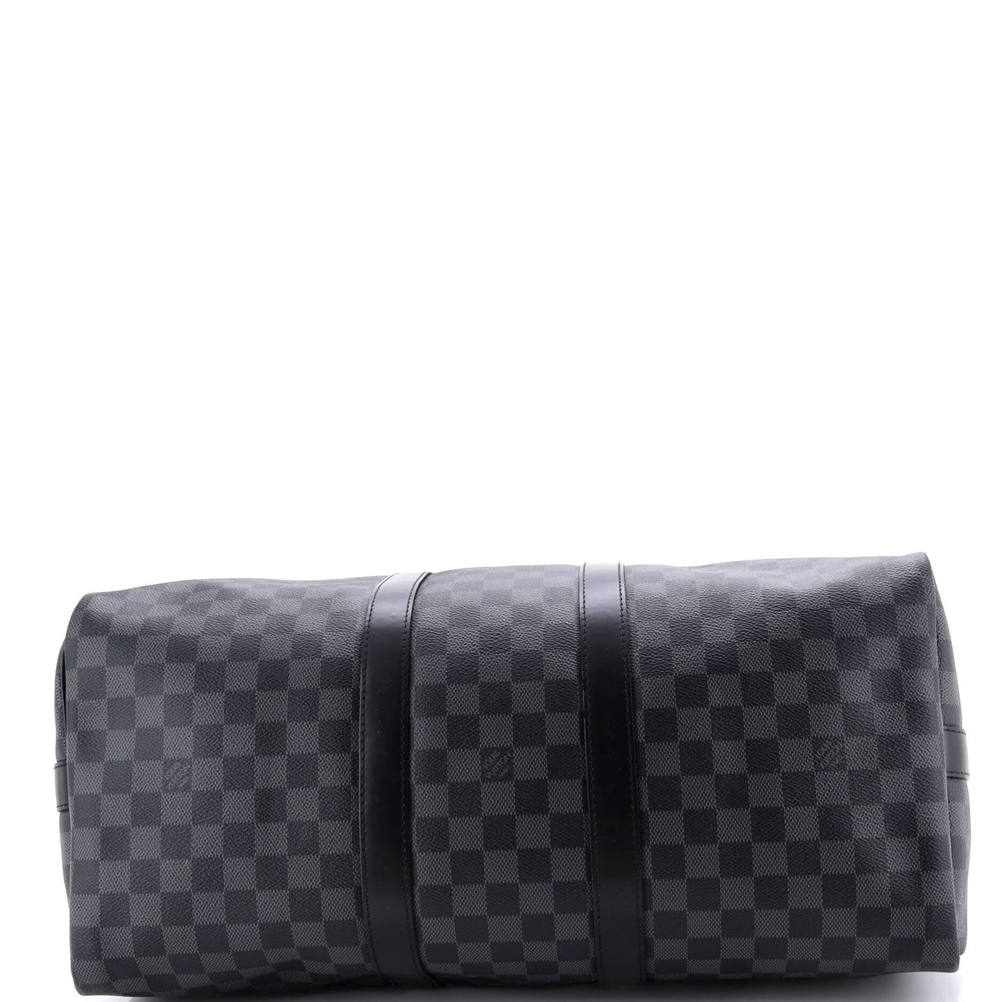 45 Louis Vuitton Keepall Bandouliere Bag Damier Graphite