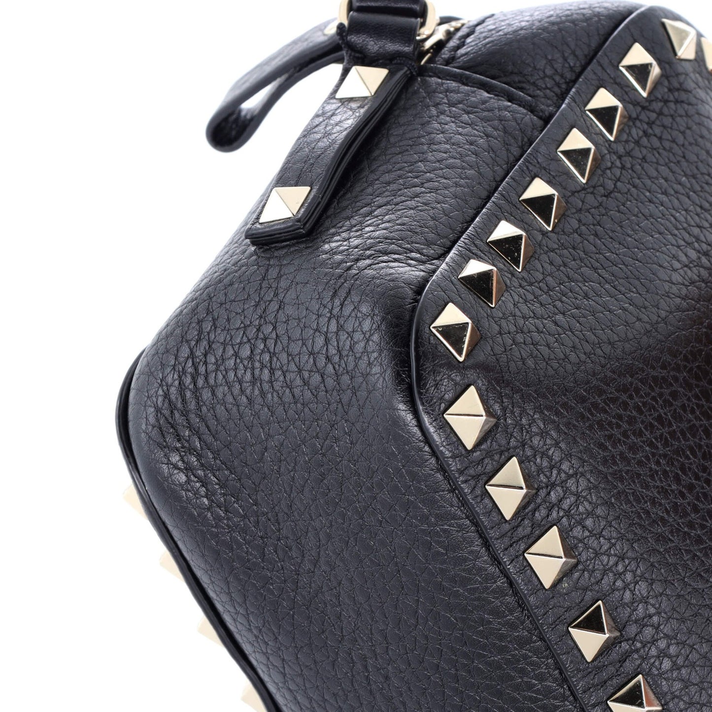 Valentino Garavani Rockstud Camera Crossbody Bag Leather