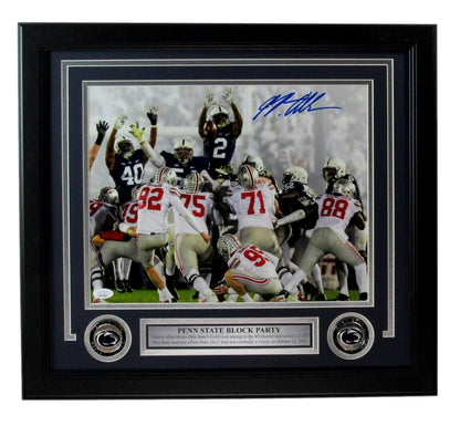 Marcus Allen Autographed 11X14 Photo Penn State Framed Jsa 181300