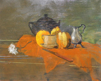 Martin Dieterle (France) Still Life With Oranges