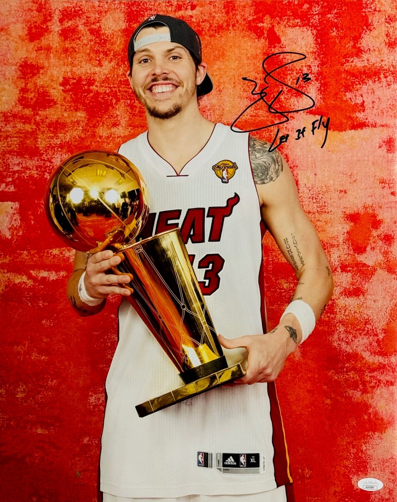 Mike Miller Autographed Heat 16X20 Basketball Photo (Jsa)