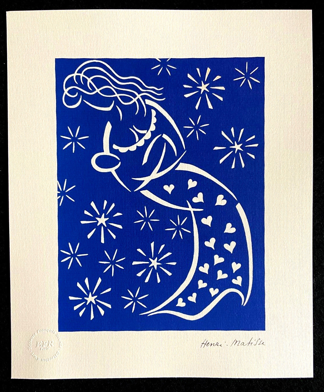 Henri Matisse Lithograph Coa Signed Op Numbered In Pencil 175 Stamp